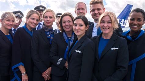 sas airlines uniforms